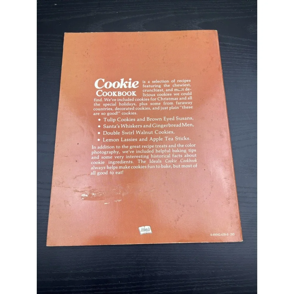 Ideals Cookie‎ Cookbook 1977 Darlene Kronschnabel Vintage Baking Recipes